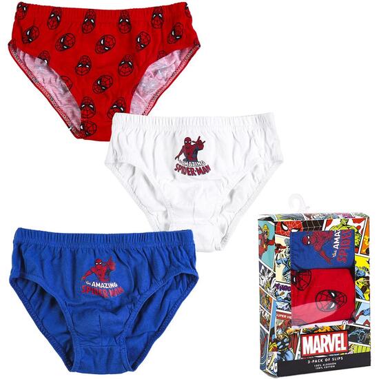 PACK CALZONCILLOS SINGLE JERSEY 3 PIEZAS SPIDERMAN MULTICOLOR image 0