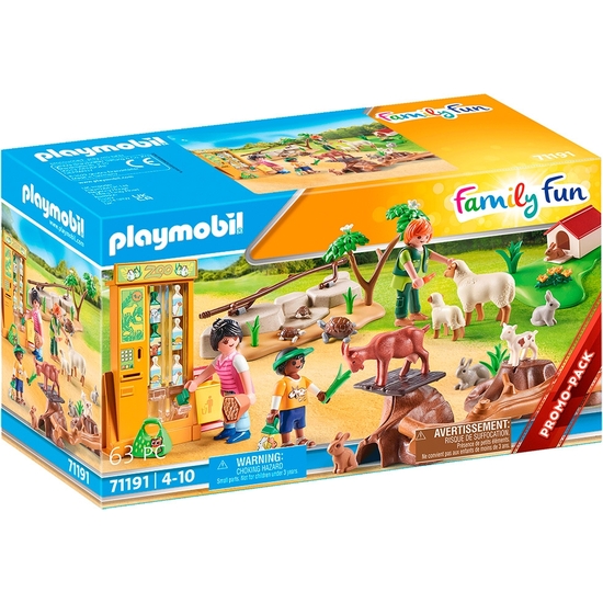 PLAYMOBIL FAMILY ZOO DE MASCOTAS image 0