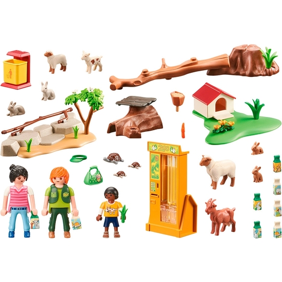 PLAYMOBIL FAMILY ZOO DE MASCOTAS image 1