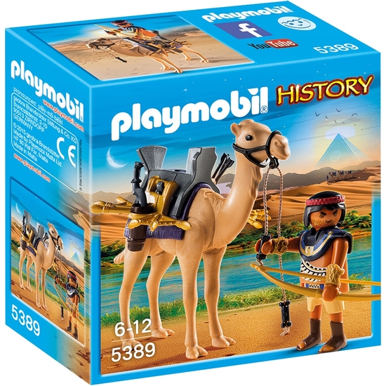 PLAYMOBIL HISTORIA EGIPCIOS CON CAMELLO image 0