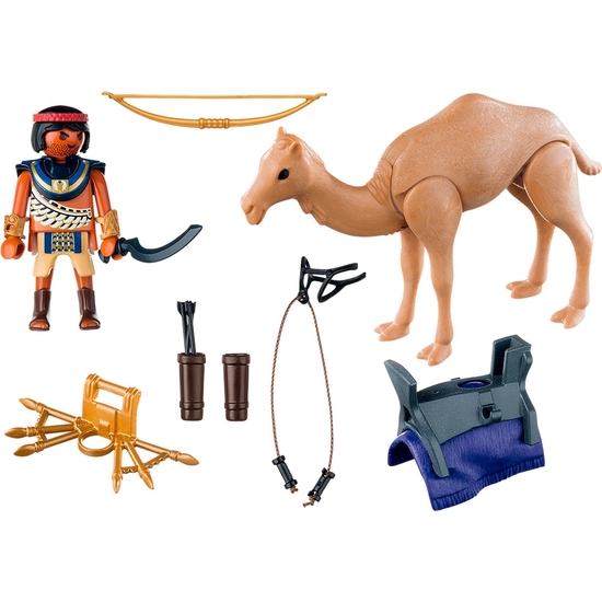 PLAYMOBIL HISTORIA EGIPCIOS CON CAMELLO image 1