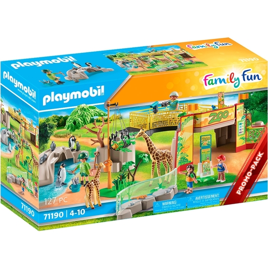 PLAYMOBIL FAMILY ZOO DE AVENTURA image 0