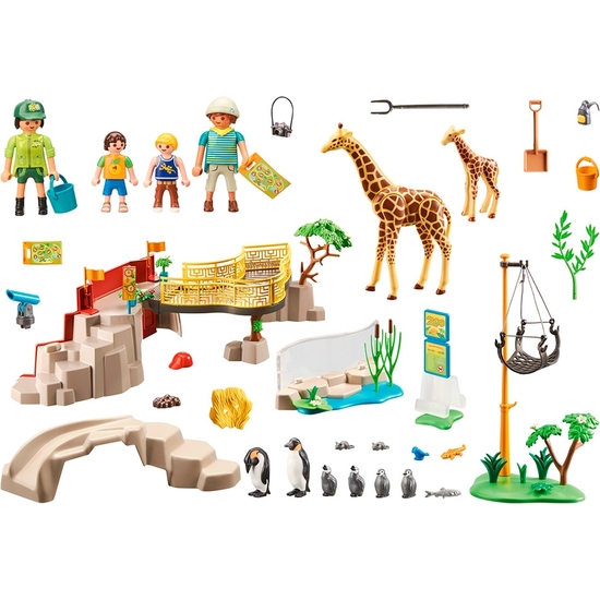 PLAYMOBIL FAMILY ZOO DE AVENTURA image 1
