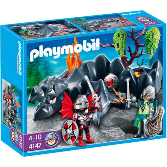 PLAYMOBIL MEDIEVAL SET ROCA DRAGÓN image 0