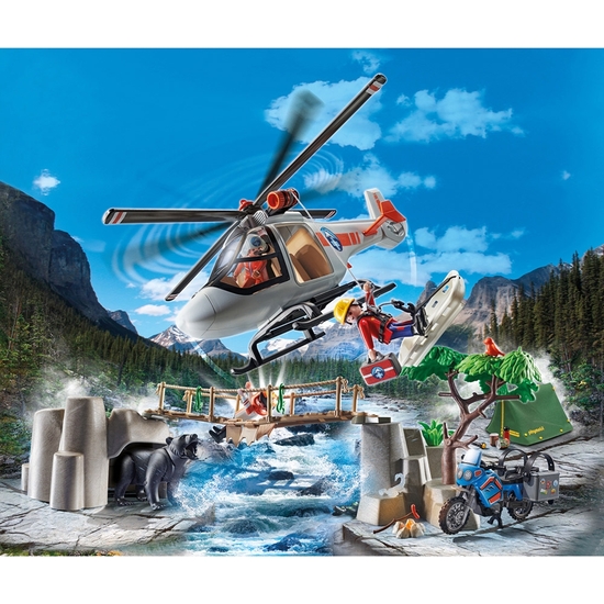 PLAYMOBIL CITY ACTION OPERACIÓN TRANSPORTE AÉREO image 2