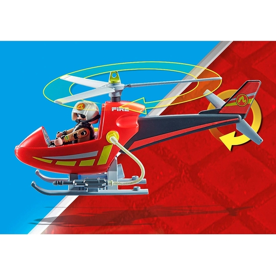 PLAYMOBIL CITY ACTION HELICÓPTERO DE BOMBEROS image 2