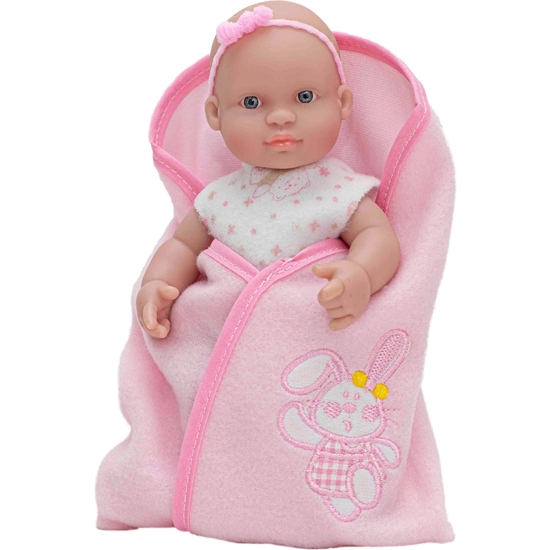 MUÑECO BEBÉ 20 CM CON ARRULLO O SAQUITO 2 MODELOS SURTIDOS image 1
