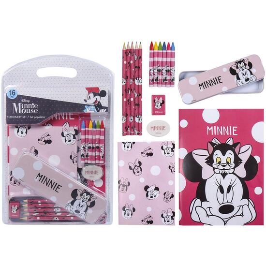 SET PAPELERÍA ESCOLAR MINNIE PINK image 0