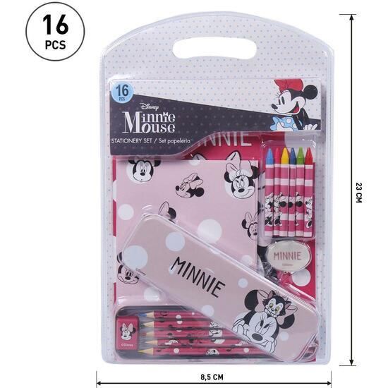 SET PAPELERÍA ESCOLAR MINNIE PINK image 1