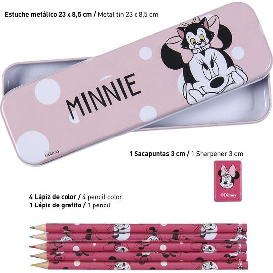 SET PAPELERÍA ESCOLAR MINNIE PINK image 4