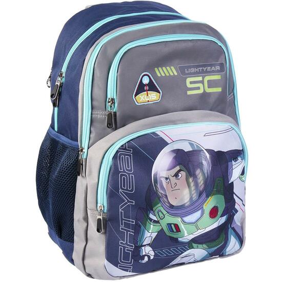 MOCHILA ESCOLAR GRANDE 44 CM BUZZ LIGHTYEAR BLUE image 0