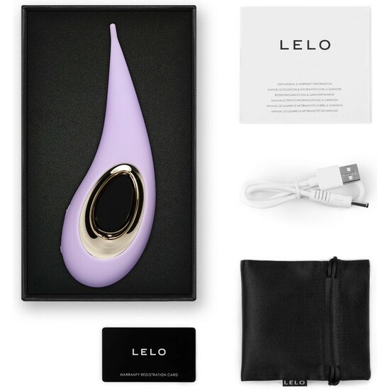 LELO DOT ESTIMULADOR DE CLÍTORIS - VIOLETA image 1