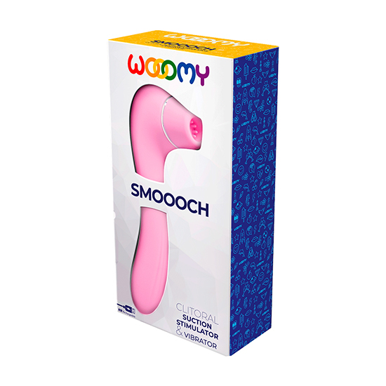 WOOOMY SMOOOCH CLITORAL SUCTION & VIBRATION - PINK image 2