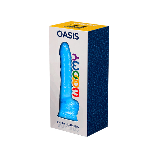 WOOOMY OASIS PENE DE GELATINA 15CM - AZUL image 2