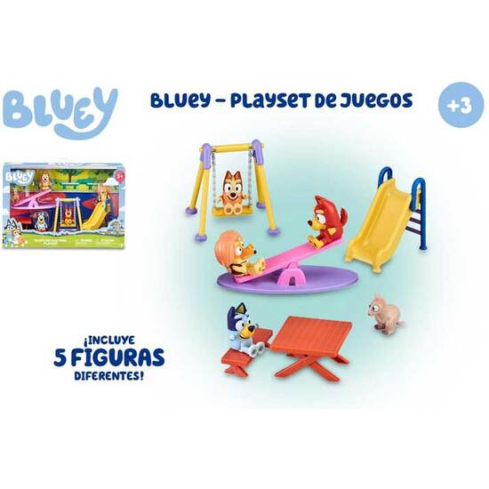 PLAYSET DE JUEGOS DE BLUEY image 0