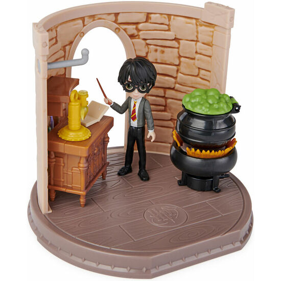 DIORAMA MAGICAL MINIS AULA DE POCIONES HARRY HARRY POTTER WIZARDING WORLD image 0