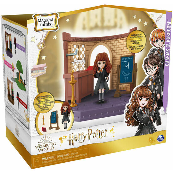 AULA ENCANTAMIENTOS MAGICOS + FIGURA HERMIONE HARRY POTTER 5CM image 4