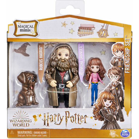 BLISTER FIGURAS HERMIONE AND HAGRID HARRY POTTER WIZARDING WORLD image 0