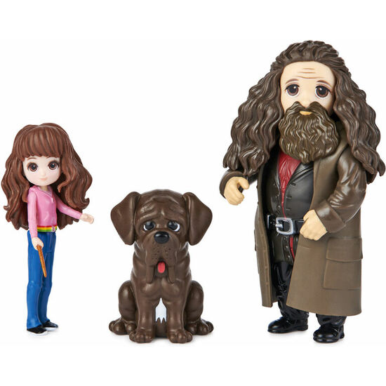 BLISTER FIGURAS HERMIONE AND HAGRID HARRY POTTER WIZARDING WORLD image 1