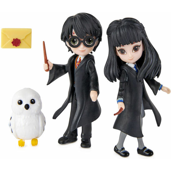 BLISTER FIGURAS HARRY AND CHO HARRY POTTER WIZARDING WORLD image 1