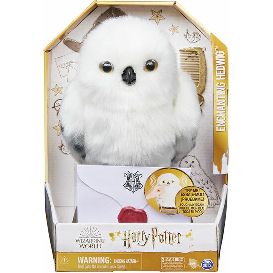 PELUCHE INTERACTIVO HEDWIG HARRY POTTER 23CM image 0