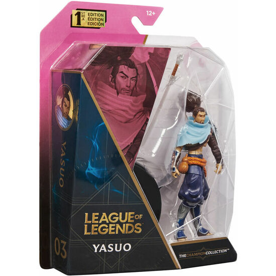 FIGURA YASUO LEAGUE OF LEGENDS 10CM image 1