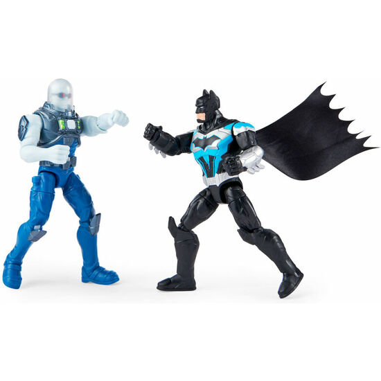 FIGURA BATMAN AND MR FREEZEE + BATWINGS DC COMICS 10CM image 5