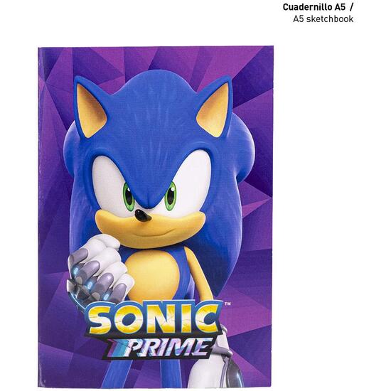 SET DE PAPELERÍA COLOREABLE SONIC PRIME PURPLE image 3