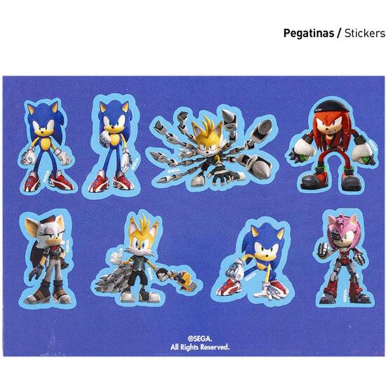 SET DE PAPELERÍA COLOREABLE SONIC PRIME PURPLE image 4