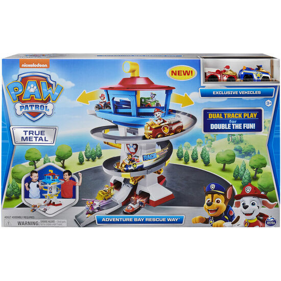 SET AVENTURA BAY RESCUE WAY TRUE METAL PATRULLA CANINA PAW PATROL image 0