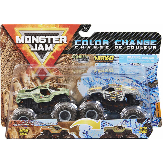 BLISTER COCHES MONSTER JAM 1:62 SURTIDO image 1