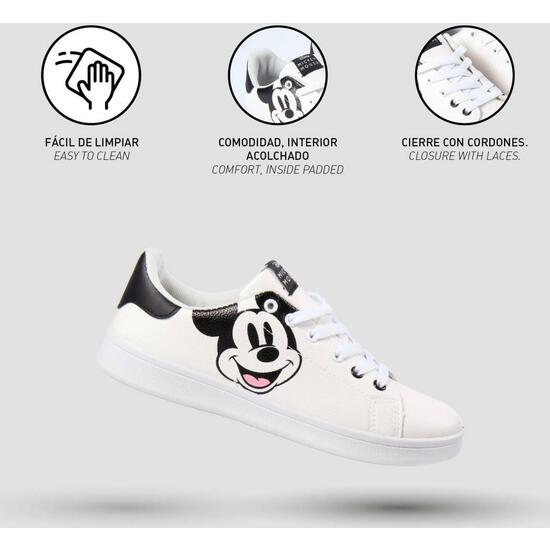 DEPORTIVA SUELA PVC MICKEY WHITE image 3