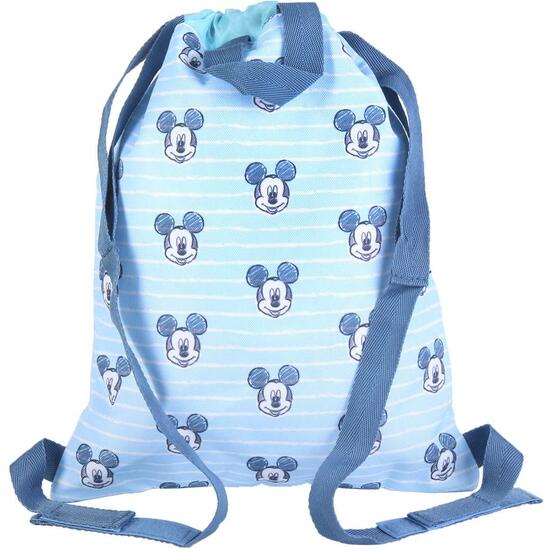 SAQUITO ESCOLAR MICKEY BLUE image 1