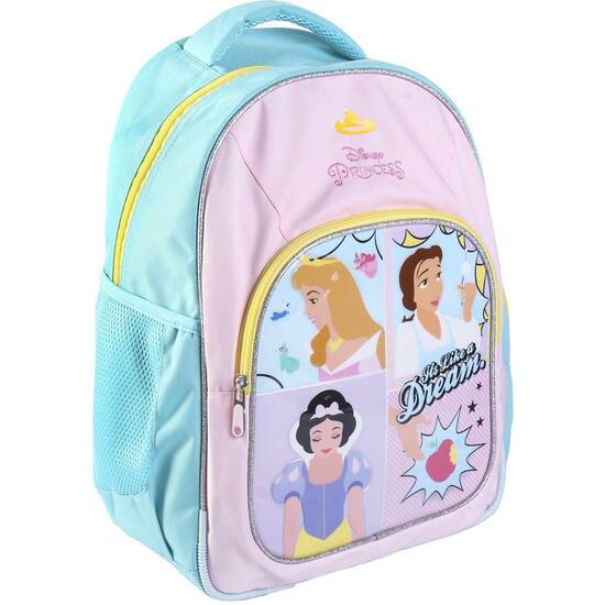 MOCHILA ESCOLAR MEDIANA 42 CM PRINCESS PINK image 0