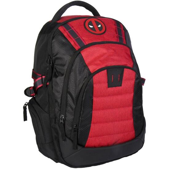 MOCHILA CASUAL TÉCNICA DEADPOOL DARK RED image 0