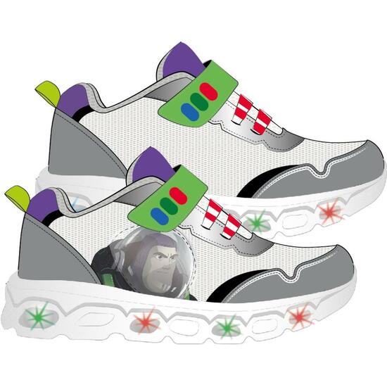 DEPORTIVA SUELA LIGERA EVA CON LUCES BUZZ LIGHTYEAR WHITE image 0