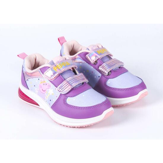 DEPORTIVA SUELA PVC CON LUCES PEPPA PIG LILAC image 2