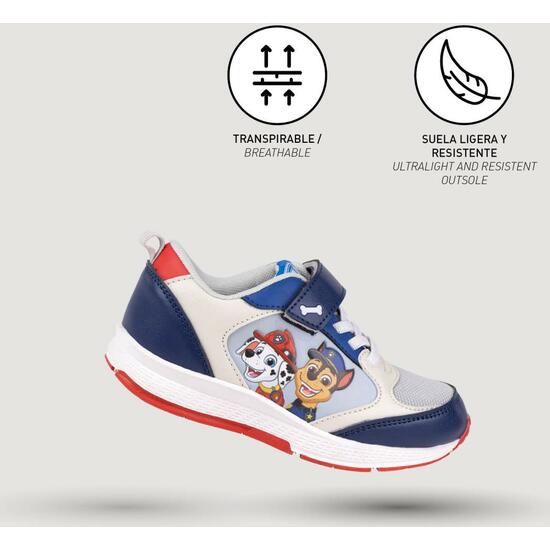 DEPORTIVA SUELA TPR PAW PATROL GRAY image 3