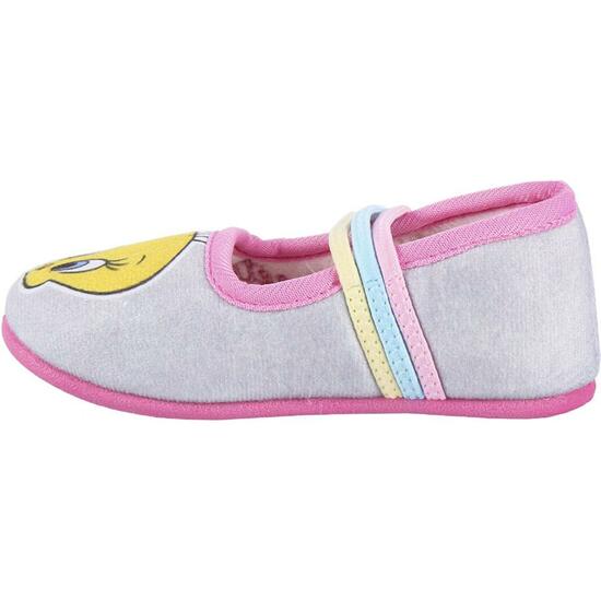 ZAPATILLAS DE CASA BAILARINA LOONEY TUNES PIOLIN LIGHT GRAY image 2