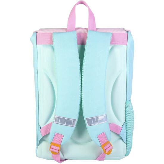 MOCHILA ESCOLAR GRANDE EXTENSIBLE PRINCESS PINK image 1