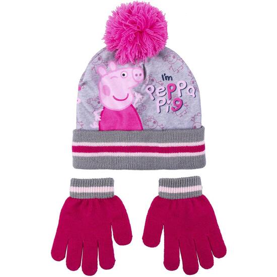 CONJUNTO 2 PIEZAS PEPPA PIG GRAY image 0