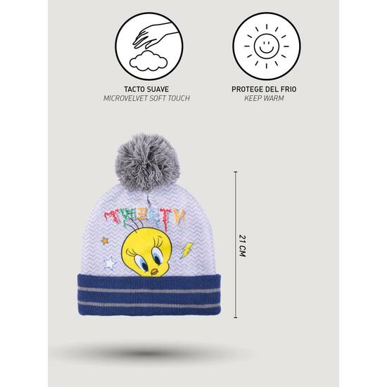 CONJUNTO 2 PIEZAS LOONEY TUNES PIOLIN GRAY image 4