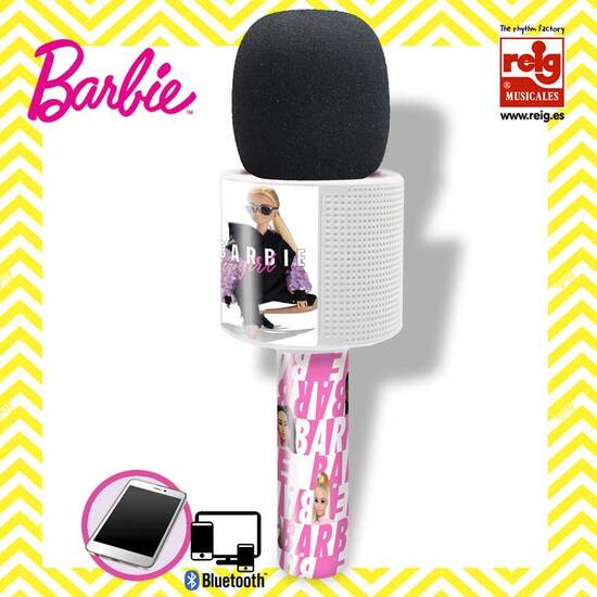 MICROFONO BARBIE BLUETOOTH C/MELODI image 0