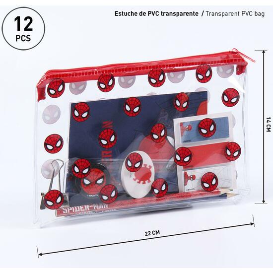 SET PAPELERÍA ESCOLAR SPIDERMAN DARK BLUE image 1