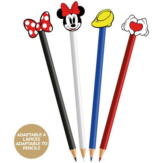 GOMA DE BORRAR PACK X4 MINNIE MULTICOLOR image 1