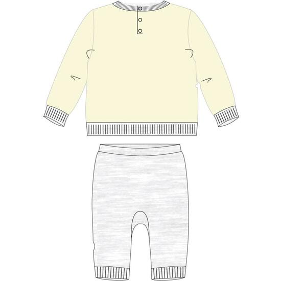 CHANDAL COTTON BRUSHED LOONEY TUNES PIOLIN YELLOW image 1