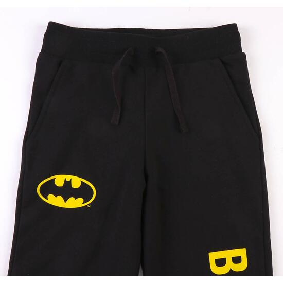 PANTALÓN LARGO COTTON BRUSHED BATMAN BLACK image 2