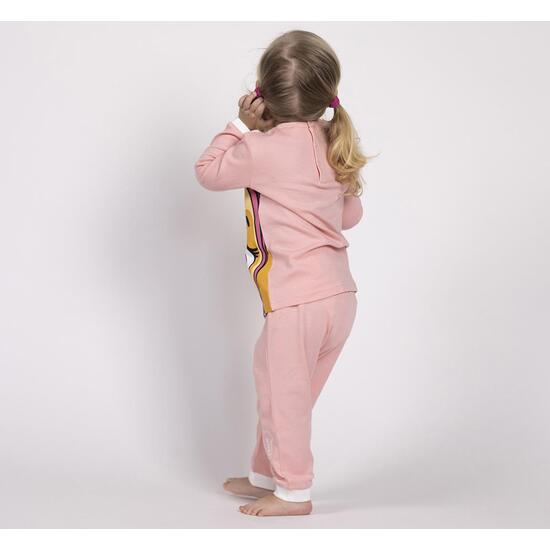 PIJAMA LARGO INTERLOCK PAW PATROL PINK image 4