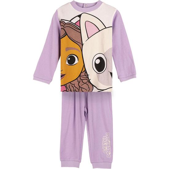 PIJAMA LARGO INTERLOCK GABBY´S DOLLHOUSE PURPLE image 0