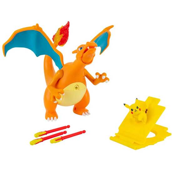 DX CHARIZARD ELECTRONICO VS PIKACHU image 1